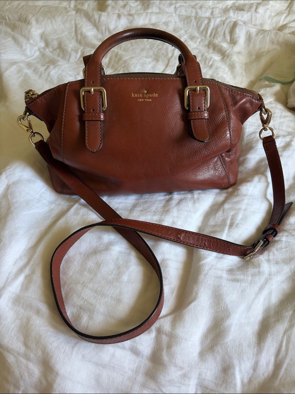 Kate Spade Brighton Sloan Satchel - Brown